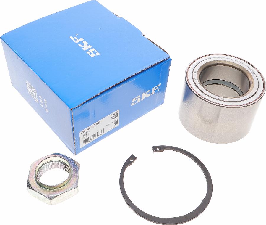 SKF VKBA 3690 - Комплект підшипника маточини колеса autozip.com.ua