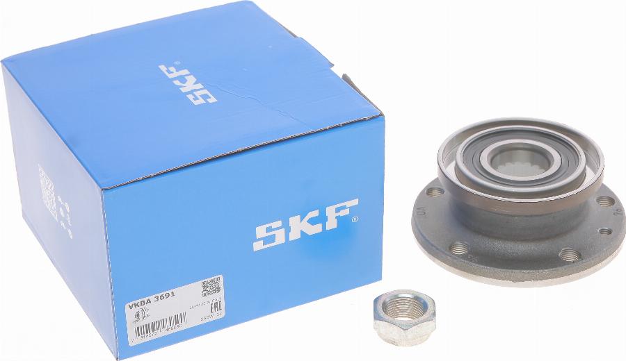 SKF VKBA 3691 - Комплект підшипника маточини колеса autozip.com.ua