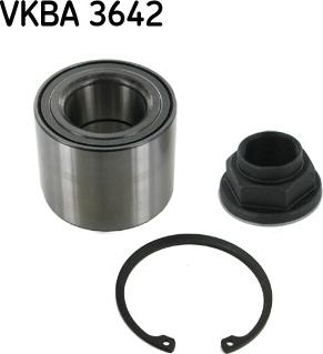 SKF VKBA 3642 - Комплект підшипника маточини колеса autozip.com.ua