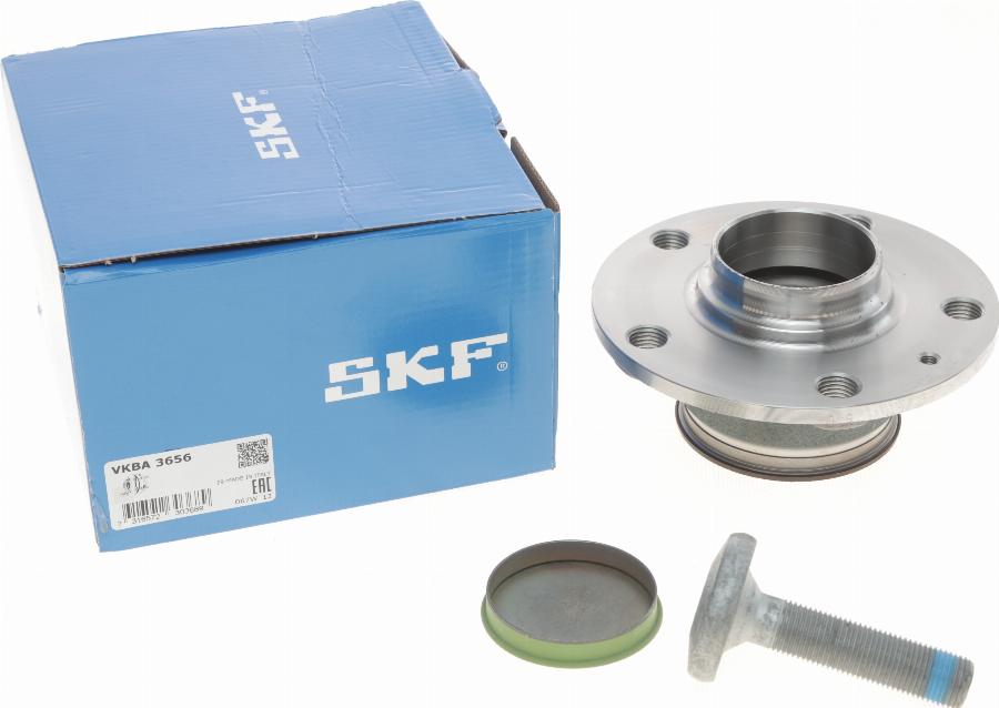 SKF VKBA 3656 - Комплект підшипника маточини колеса autozip.com.ua