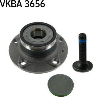 SKF VKBA 3656 - Комплект підшипника маточини колеса autozip.com.ua