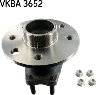 SKF VKBA 3652 - Комплект підшипника маточини колеса autozip.com.ua