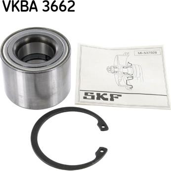 SKF VKBA 3662 - Комплект підшипника маточини колеса autozip.com.ua