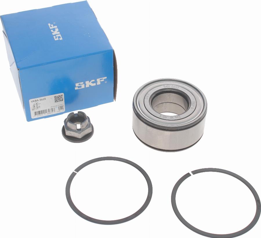 SKF VKBA 3615 - Комплект підшипника маточини колеса autozip.com.ua