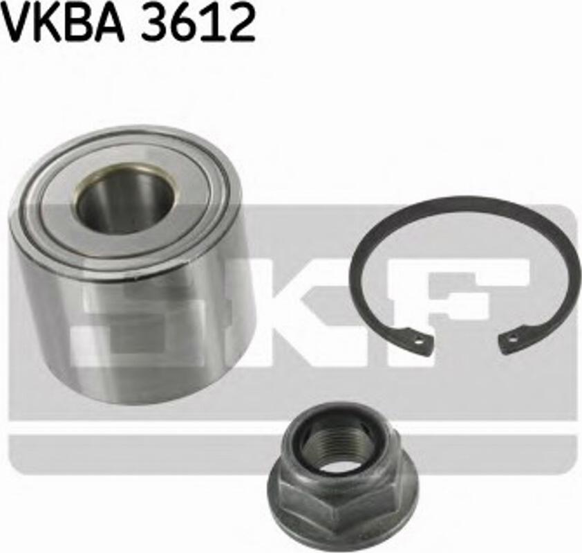 SKF VKBA 3612 - Комплект підшипника маточини колеса autozip.com.ua