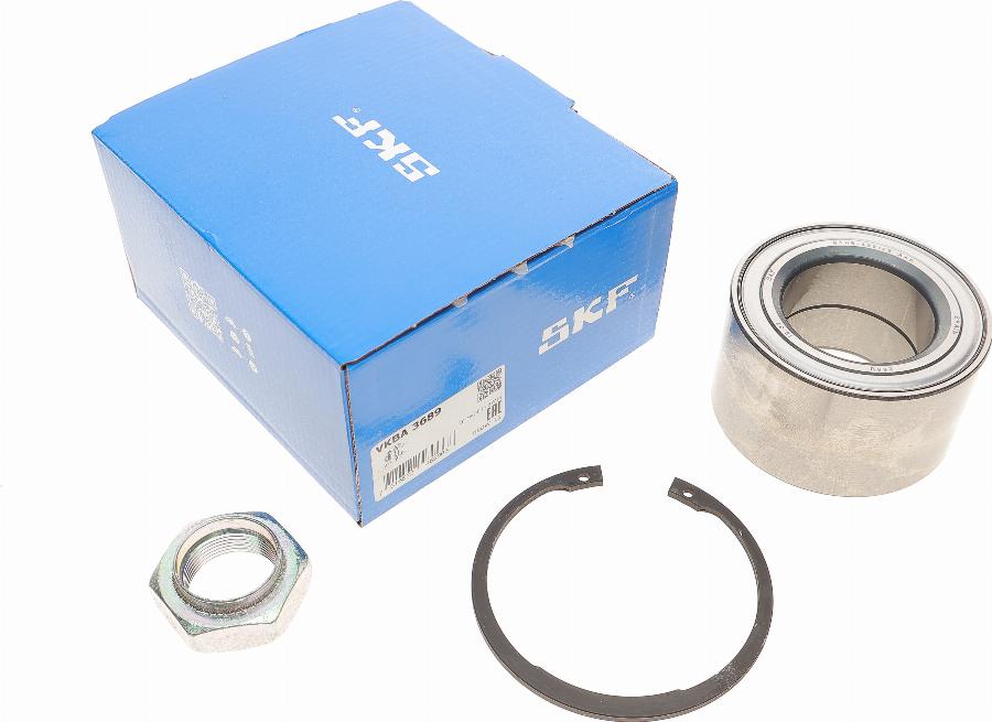 SKF VKBA 3689 - Комплект підшипника маточини колеса autozip.com.ua