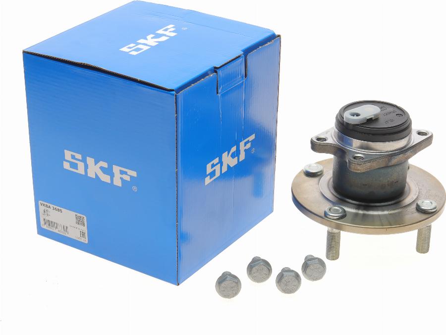 SKF VKBA 3685 - Комплект підшипника маточини колеса autozip.com.ua