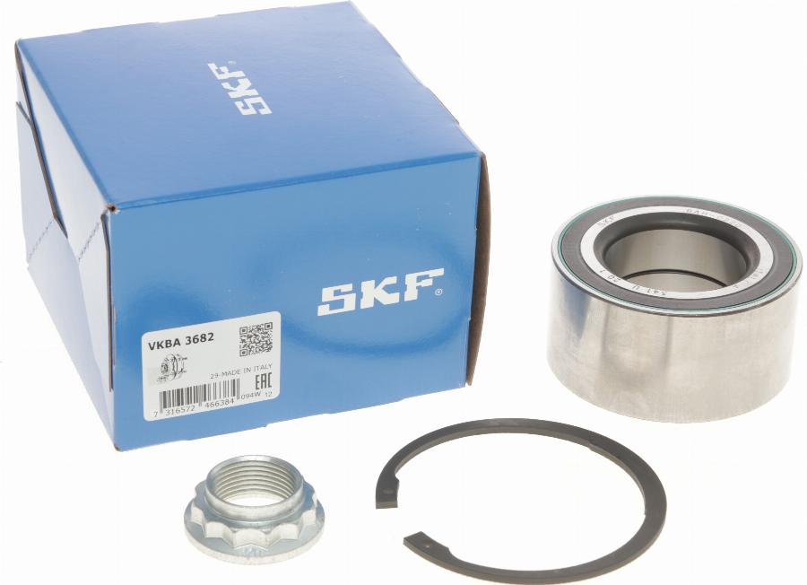 SKF VKBA 3682 - Комплект підшипника маточини колеса autozip.com.ua