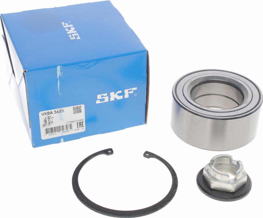 SKF VKBA 3625 - Комплект підшипника маточини колеса autozip.com.ua