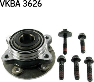 SKF VKBA 3626 - Комплект підшипника маточини колеса autozip.com.ua