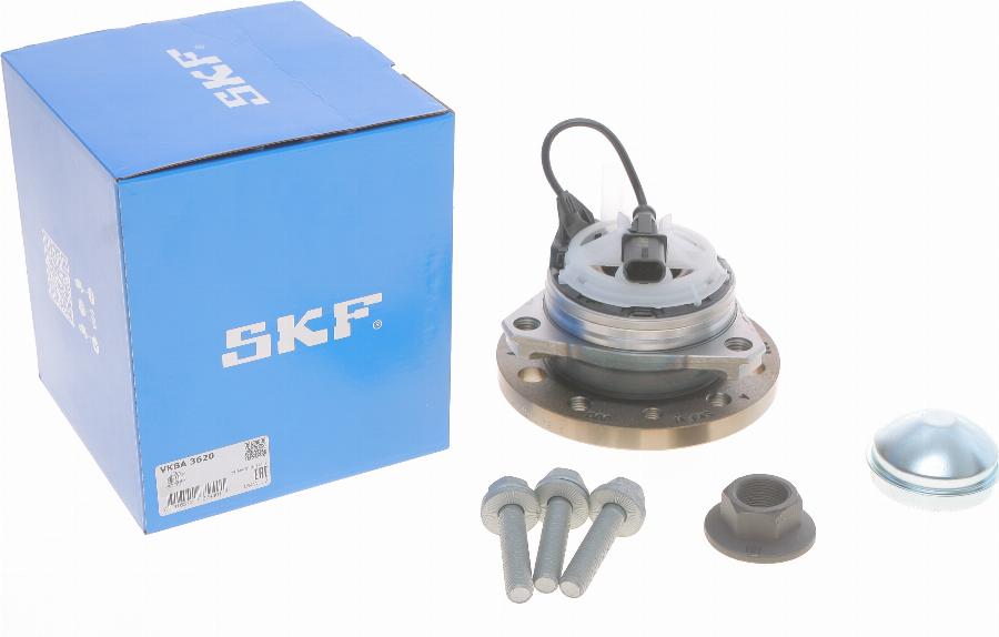 SKF VKBA 3620 - Комплект підшипника маточини колеса autozip.com.ua