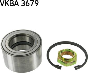 SKF VKBA 3679 - Комплект підшипника маточини колеса autozip.com.ua