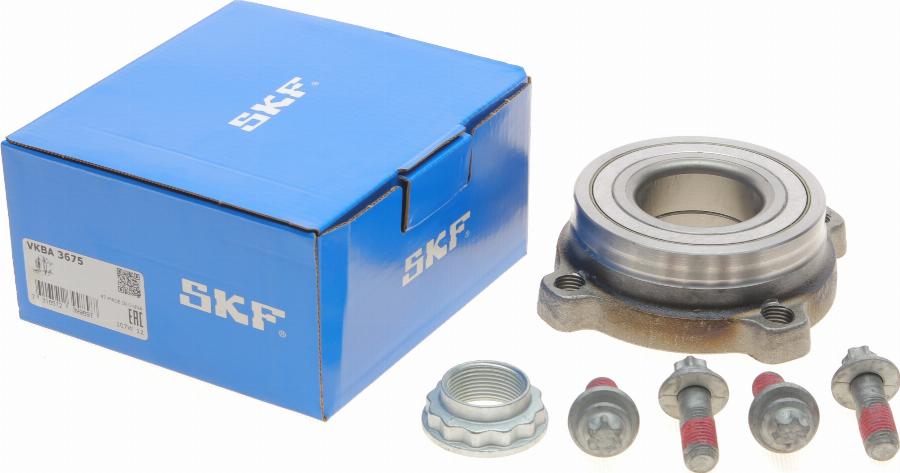 SKF VKBA 3675 - Комплект підшипника маточини колеса autozip.com.ua