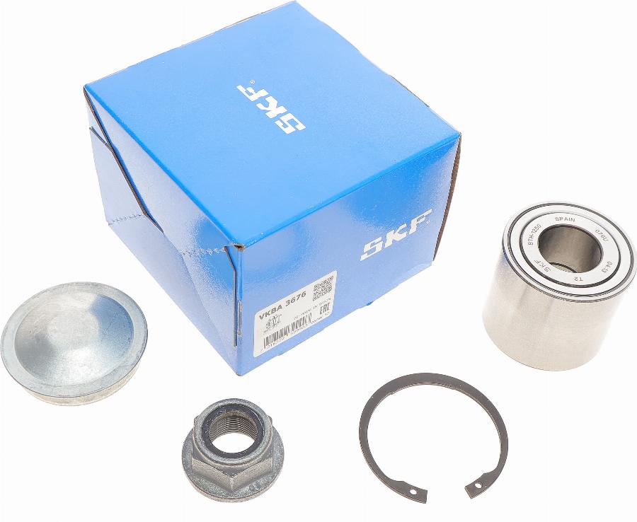 SKF VKBA 3676 - Комплект підшипника маточини колеса autozip.com.ua