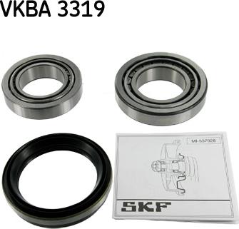 SKF VKBA 3319 - Комплект підшипника маточини колеса autozip.com.ua