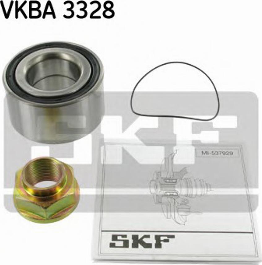 SKF VKBA 3328 - Комплект підшипника маточини колеса autozip.com.ua