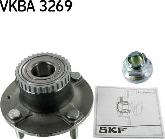 SKF VKBA 3269 - Комплект підшипника маточини колеса autozip.com.ua