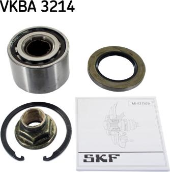 SKF VKBA 3214 - Комплект підшипника маточини колеса autozip.com.ua