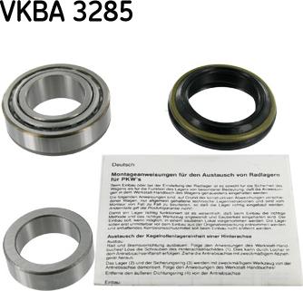 SKF VKBA 3285 - Комплект підшипника маточини колеса autozip.com.ua