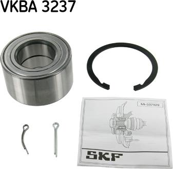 SKF VKBA 3237 - Комплект підшипника маточини колеса autozip.com.ua