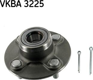 SKF VKBA 3225 - Комплект підшипника маточини колеса autozip.com.ua