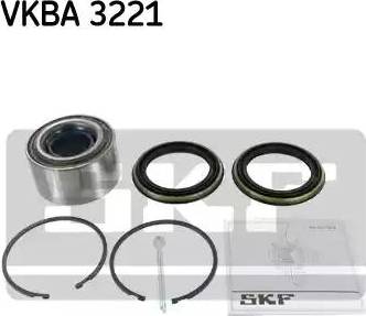 SKF VKBA 3221 - Комплект підшипника маточини колеса autozip.com.ua