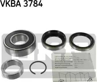 SKF VKBA 3784 - Комплект підшипника маточини колеса autozip.com.ua