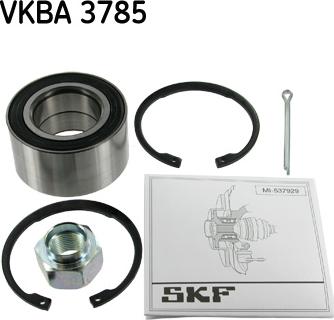 SKF VKBA 3785 - Комплект підшипника маточини колеса autozip.com.ua