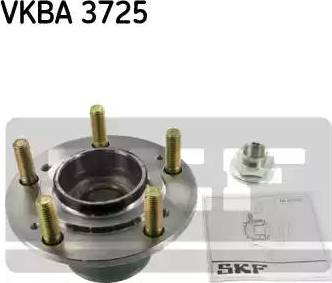 SKF VKBA 3725 - Комплект підшипника маточини колеса autozip.com.ua