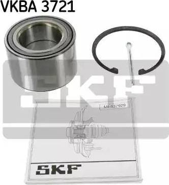 SKF VKBA 3721 - Комплект підшипника маточини колеса autozip.com.ua