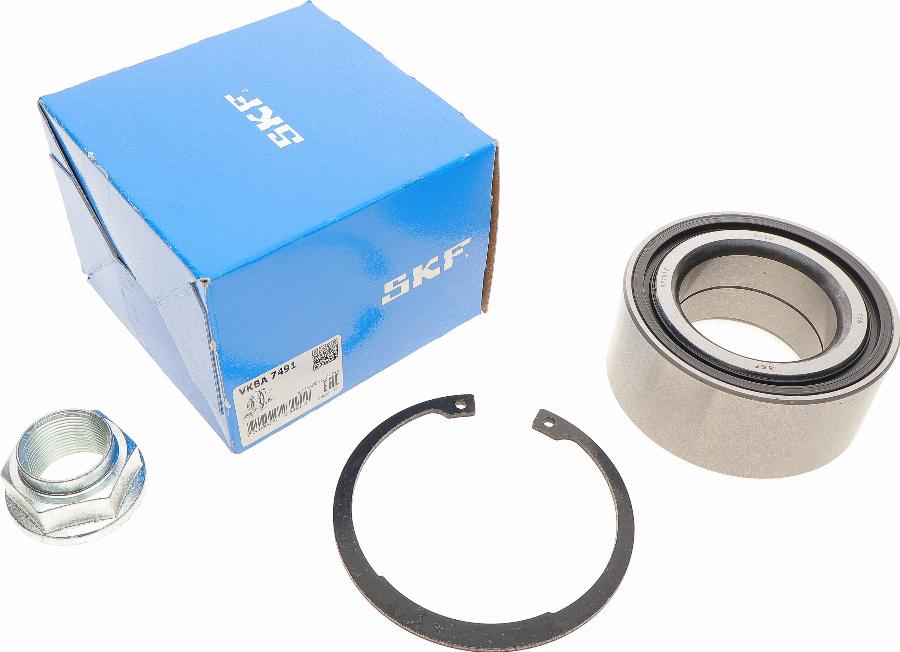 SKF VKBA 7491 - Комплект підшипника маточини колеса autozip.com.ua