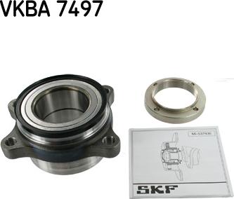 SKF VKBA 7497 - Комплект підшипника маточини колеса autozip.com.ua