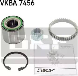 SKF VKBA 7456 - Комплект підшипника маточини колеса autozip.com.ua