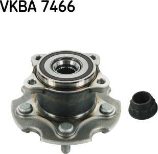 SKF VKBA 7466 - Комплект підшипника маточини колеса autozip.com.ua