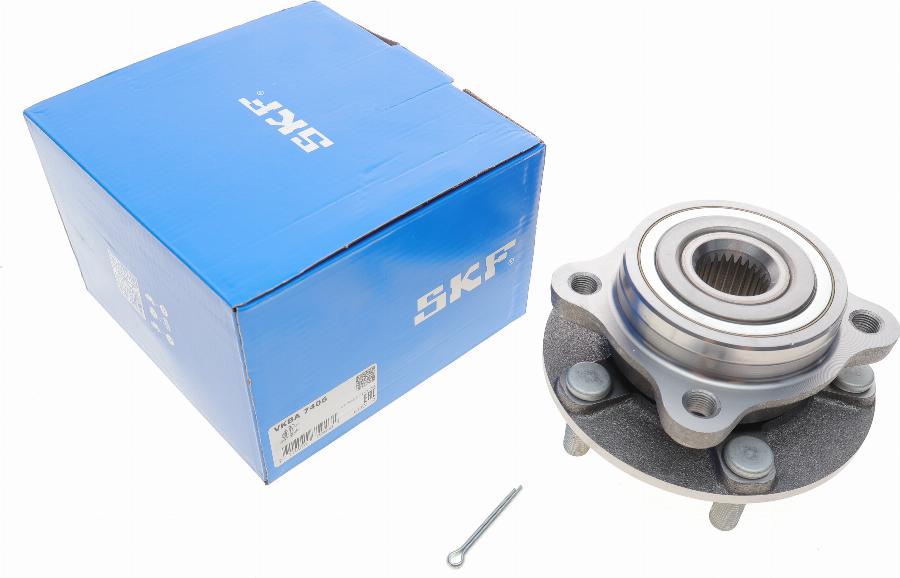 SKF VKBA 7406 - Комплект підшипника маточини колеса autozip.com.ua