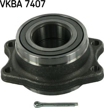 SKF VKBA 7407 - Комплект підшипника маточини колеса autozip.com.ua