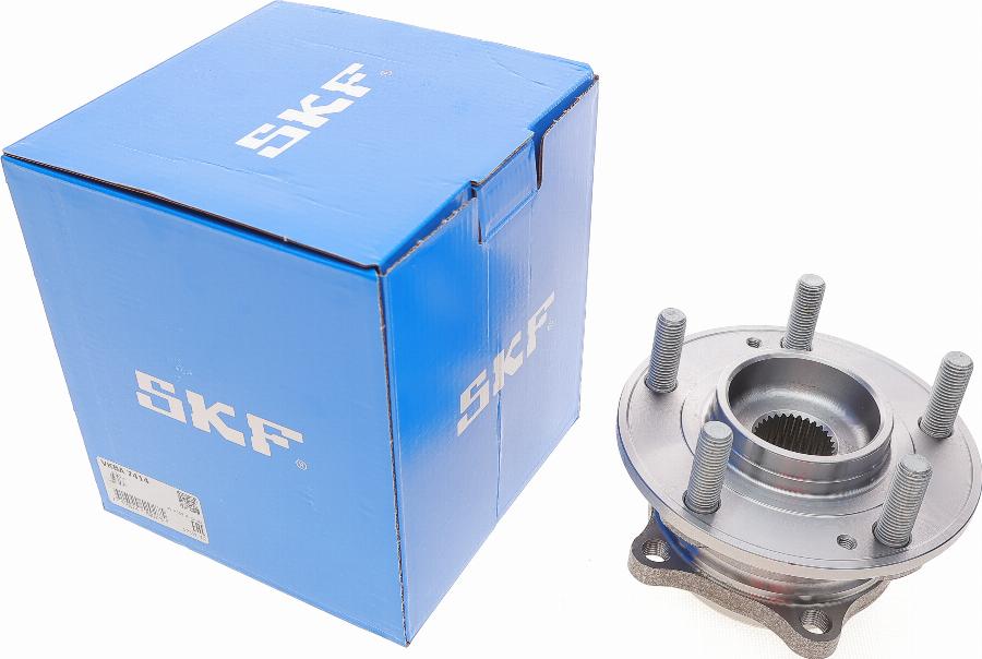 SKF VKBA 7414 - Комплект підшипника маточини колеса autozip.com.ua