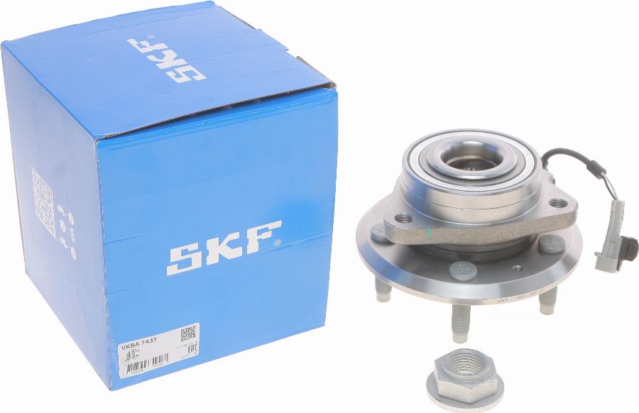 SKF VKBA 7437 - Комплект підшипника маточини колеса autozip.com.ua