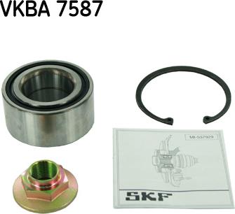 SKF VKBA 7587 - Комплект підшипника маточини колеса autozip.com.ua