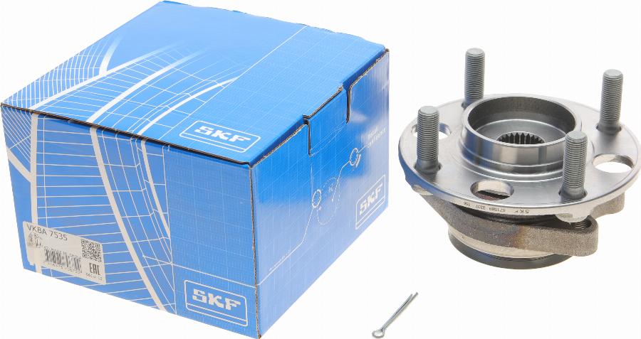 SKF VKBA 7535 - Комплект підшипника маточини колеса autozip.com.ua