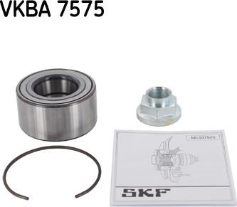 SKF VKBA 7575 - Комплект підшипника маточини колеса autozip.com.ua