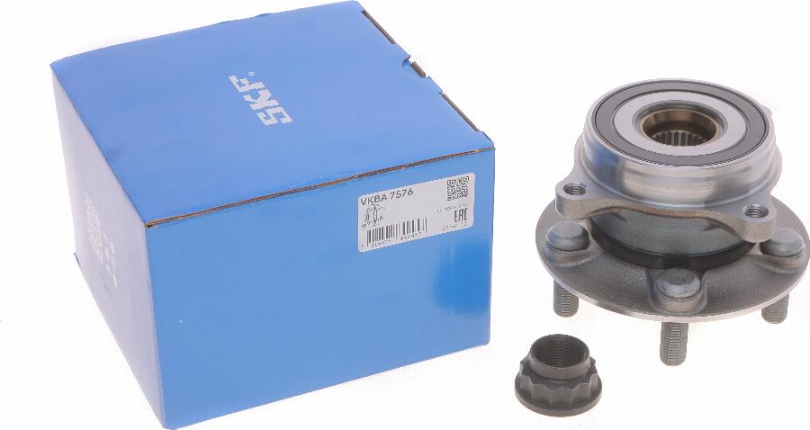 SKF VKBA 7576 - Комплект підшипника маточини колеса autozip.com.ua