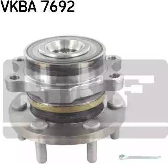 SKF VKBA 7692 - Комплект підшипника маточини колеса autozip.com.ua