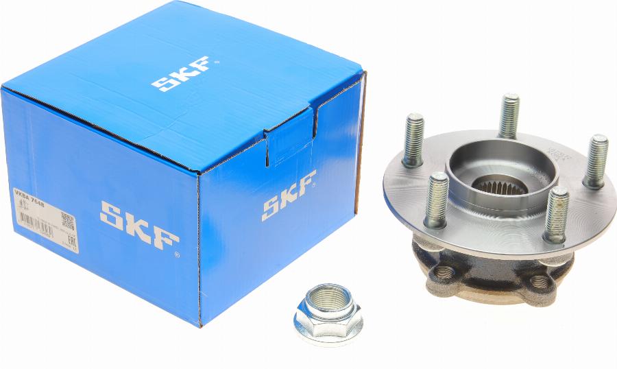 SKF VKBA 7648 - Комплект підшипника маточини колеса autozip.com.ua