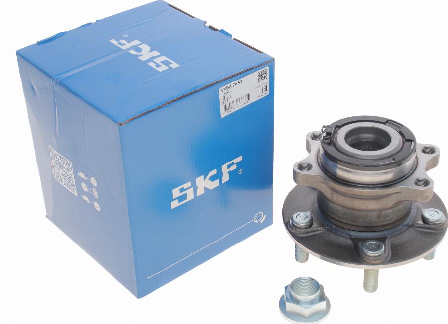 SKF VKBA 7663 - Комплект підшипника маточини колеса autozip.com.ua