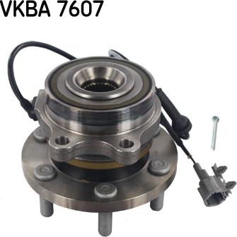 SKF VKBA 7607 - Комплект підшипника маточини колеса autozip.com.ua
