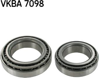 SKF VKBA 7098 - Комплект підшипника маточини колеса autozip.com.ua