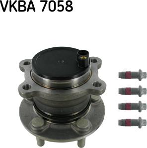 SKF VKBA 7058 - Комплект підшипника маточини колеса autozip.com.ua
