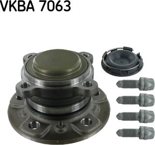 SKF VKBA 7063 - Комплект підшипника маточини колеса autozip.com.ua