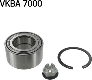 SKF VKBA 7000 - Комплект підшипника маточини колеса autozip.com.ua